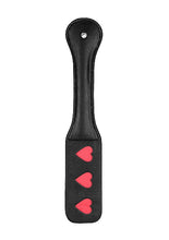 Load image into Gallery viewer, Ouch! Paddle Hearts Black
