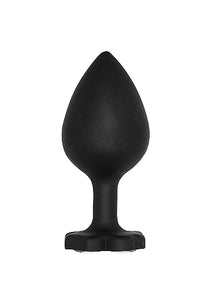 Regular Lucky Diamond Butt Plug Black