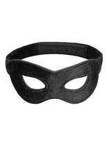 Load image into Gallery viewer, Velvet &amp; Velcro Eye Mask Adjustable Black
