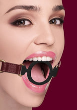 Load image into Gallery viewer, Ouch Halo Silicone Ring Gag Burgundy
