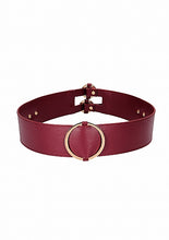 Load image into Gallery viewer, (wd) Ouch Halo Waist Belt L/xl Burgundy
