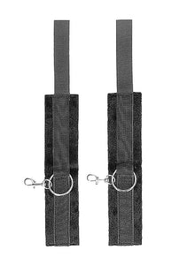 B&w Velcro Hand/ Ankle Cuffs W/ Adjustable Straps