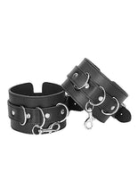 Load image into Gallery viewer, B&amp;w Hogtie W/ Hand &amp; Ankle Cuffs Bonded Leather
