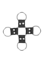 Load image into Gallery viewer, B&amp;w Velcro Hogtie With Hand &amp; Ankle Cuffs
