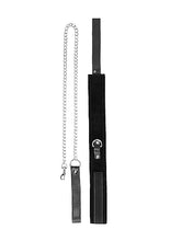 Load image into Gallery viewer, B&amp;w Velcro Collar W/ Leash &amp; Hand Cuffs W Adjustable Straps
