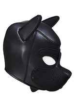 Load image into Gallery viewer, (d)ouch! Neoprene Puppy Hood Black
