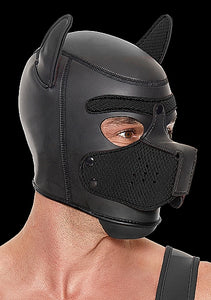 (d)ouch! Neoprene Puppy Hood Black