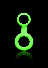 Load image into Gallery viewer, Glow Cock Ring &amp; Ball Strap Glow In The Dark
