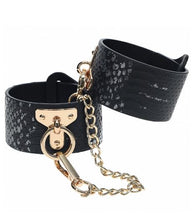 Load image into Gallery viewer, Ouch! Florence Collection Handcuffs - Black
