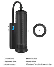 Load image into Gallery viewer, Pumped Extreme Power Rechargeable Auto Pump Black
