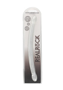 Realrock Non Realistic Double Dong 17in Transparent