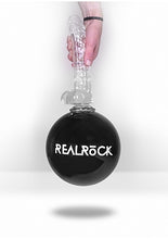 Load image into Gallery viewer, Realrock Realistic Dildo W/ Balls 10in Purple
