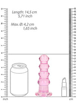 Load image into Gallery viewer, Realrock Curvy Dildo Or Butt Plug Pink
