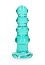 Load image into Gallery viewer, Realrock Curvy Dildo Or Butt Plug Turquoise
