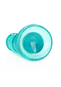 Realrock Curvy Dildo Or Butt Plug Turquoise