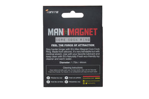 Man Magnet 2 Core Cock Ring "