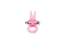 Load image into Gallery viewer, Ribbidy Rabbit Vibrating Cock Ring-pink
