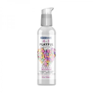 Swiss Navy 4 In 1 Playful Sweet Heart 4 Oz