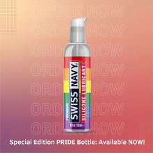 Load image into Gallery viewer, Swiss Navy Pride Lube Silicone 4oz
