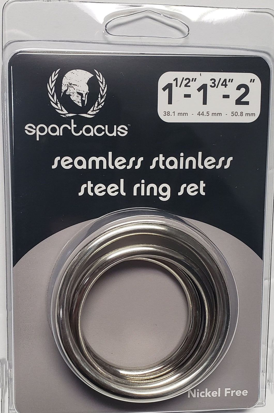 Seamless Stainless Steel C Ring Set - 1.5 1.75