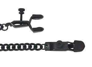 Open Wide Blackline Clamp W/ Link Chain