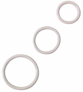 Soft C Ring Set White