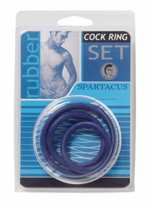 Soft C Ring Set Blue