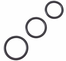 Load image into Gallery viewer, Black Steel C Ring Set
