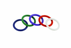 1 1/4in Soft C Rings Rainbow