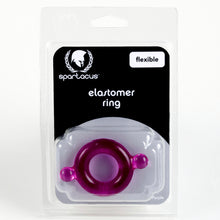 Load image into Gallery viewer, Elastomer Cock Ring Purple
