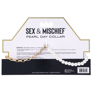 Sex & Mischief Pearl Day Collar