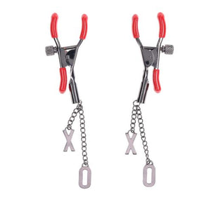 Ex's & Oh's Nipple Clamps