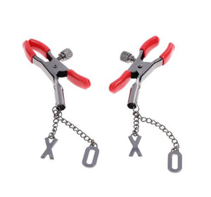 Ex's & Oh's Nipple Clamps