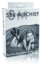 Load image into Gallery viewer, Sex &amp; Mischief Bed Bondage Restraint Kit
