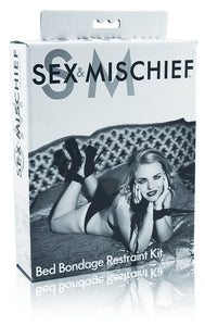 Sex & Mischief Bed Bondage Restraint Kit