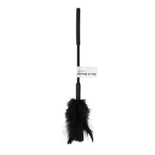 Load image into Gallery viewer, Sex &amp; Mischief Feather Tickler 7in Black
