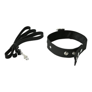 Premium Leather Leash & Collar