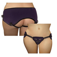 Load image into Gallery viewer, Ss Plus Size Beginners Purple Strap On
