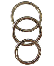 Load image into Gallery viewer, Seamless Metal O Ring 3 Pack 1.5/ 1.75&quot; / 2&quot; &quot;
