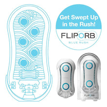 Load image into Gallery viewer, Tenga Flip Orb- Blue Rush
