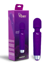 Load image into Gallery viewer, Viben Tempest Intense Wand Massager Violet
