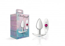 Load image into Gallery viewer, Cheeky Charms Butt Plug Set Iridescent/ Bright Pink
