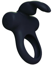 Load image into Gallery viewer, Vedo Frisky Bunny Vibrating Ring Black
