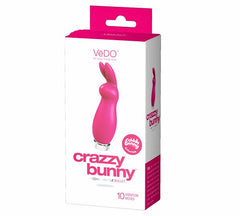 Crazzy Bunny Rechargeable Mini Vibe Pretty In Pink