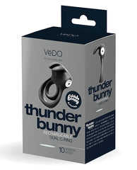 Vedo Thunder Bunny Dual Ring Rechargeable Black Pearl