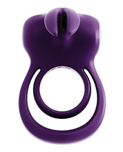 Load image into Gallery viewer, Vedo Thunder Bunny Dual Ring Rechargeable Perfectly Purple
