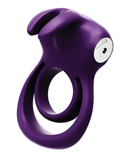 Load image into Gallery viewer, Vedo Thunder Bunny Dual Ring Rechargeable Perfectly Purple
