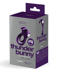 Vedo Thunder Bunny Dual Ring Rechargeable Perfectly Purple