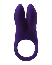 Load image into Gallery viewer, Vedo Sexy Bunny Rechargeable Ring Deep Purple
