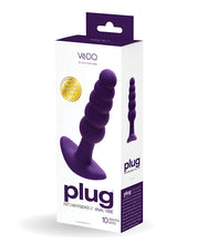 Load image into Gallery viewer, Vedo Plug Rechargeable Anal Plug Deep Purple
